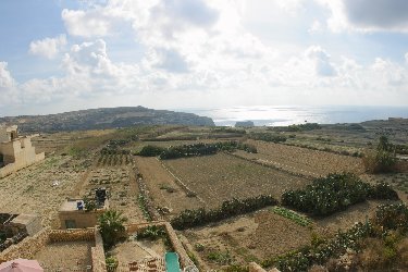 View from the farmhouse